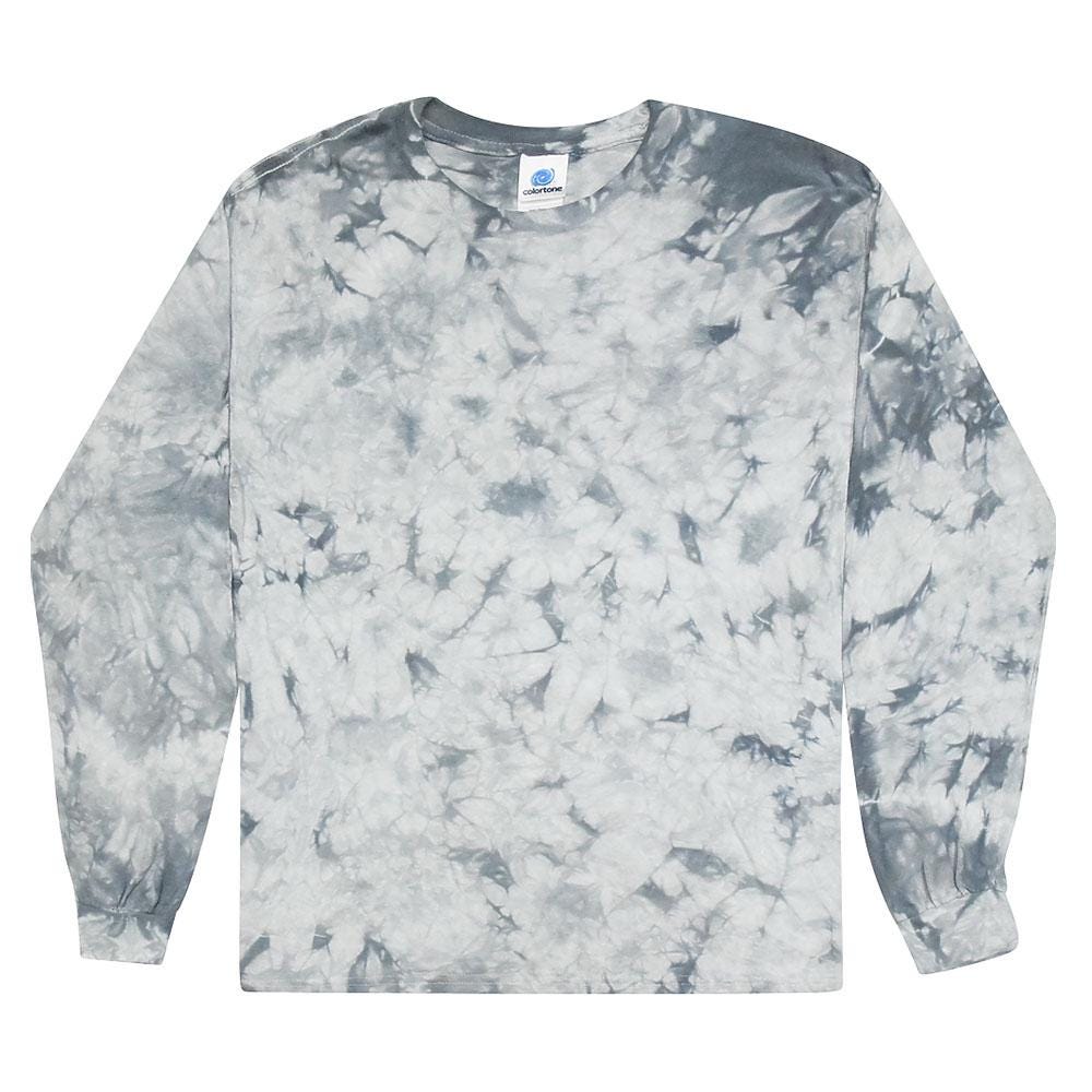 Crystal Wash Long Sleeve T-Shirt,  S,  M, L, XL, 2X, 3X  Cotton, Unisex, Plain Colors