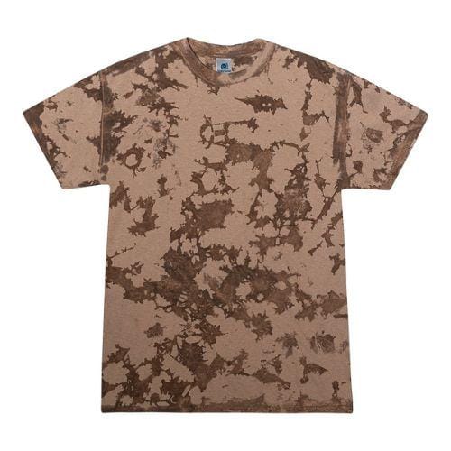 Handmade Camo Tie Dye T-Shirt, Unisex Cotton Tee