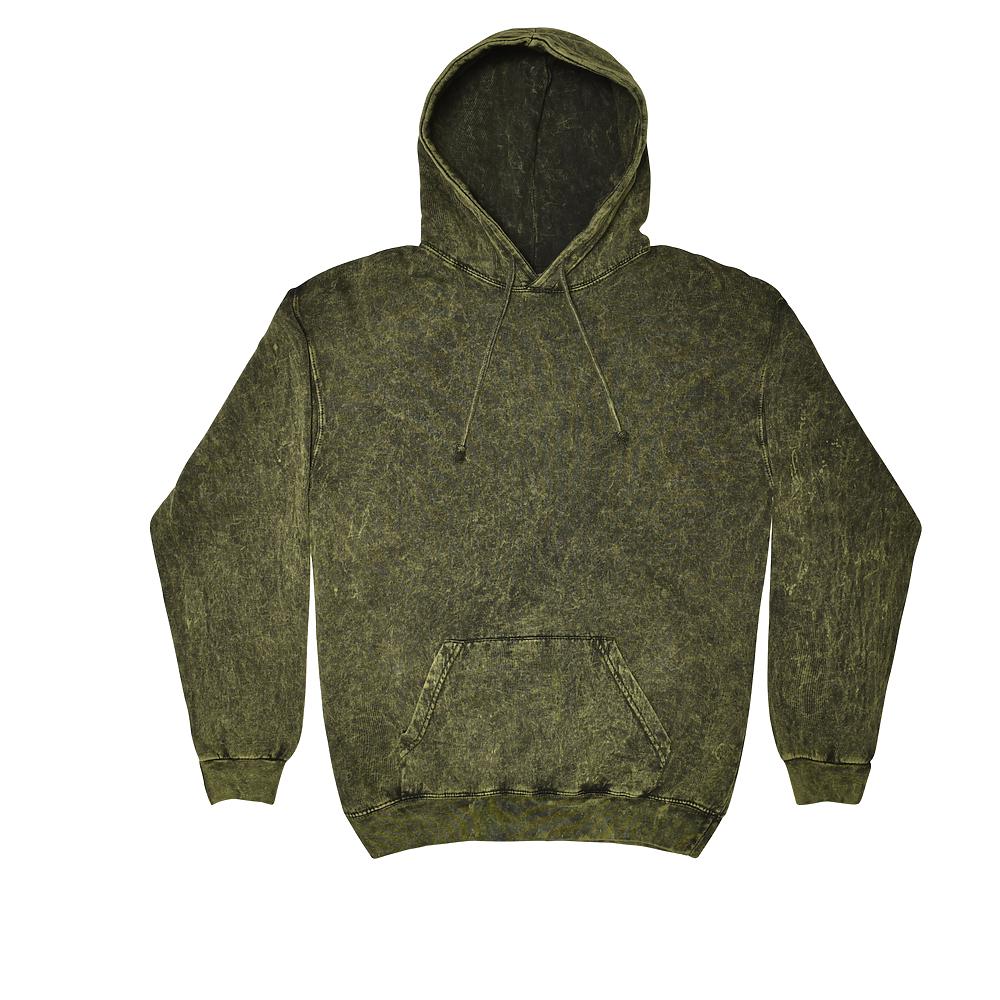 Mineral Wash Hoodie, Pullover,  S,  M, L, XL, 2X, 3X Cotton, Unisex