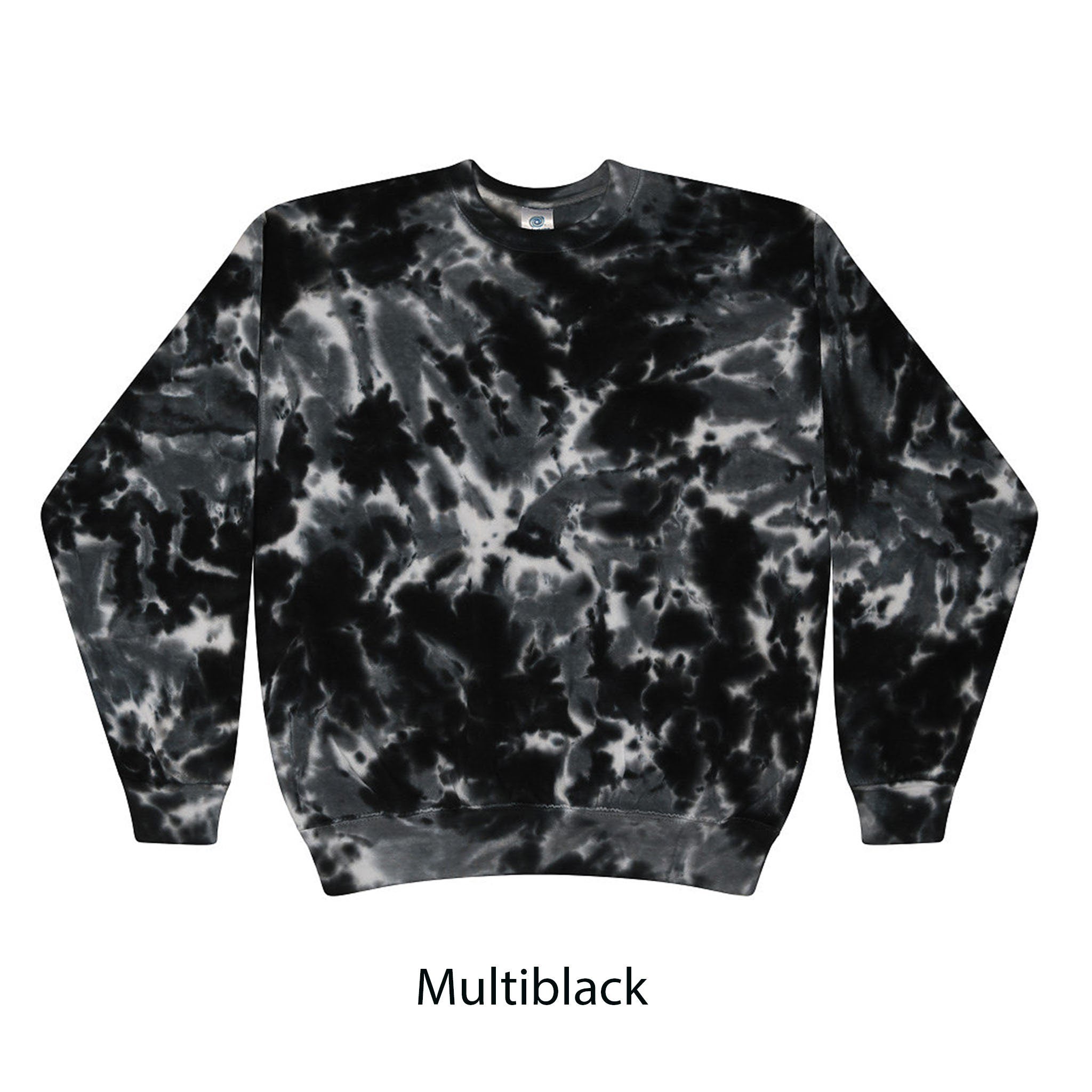 Tie Dye Crewneck, Sweatshirt,   S,  M, L, XL, 2X, 3X  Cotton, Unisex, Multiple Colors