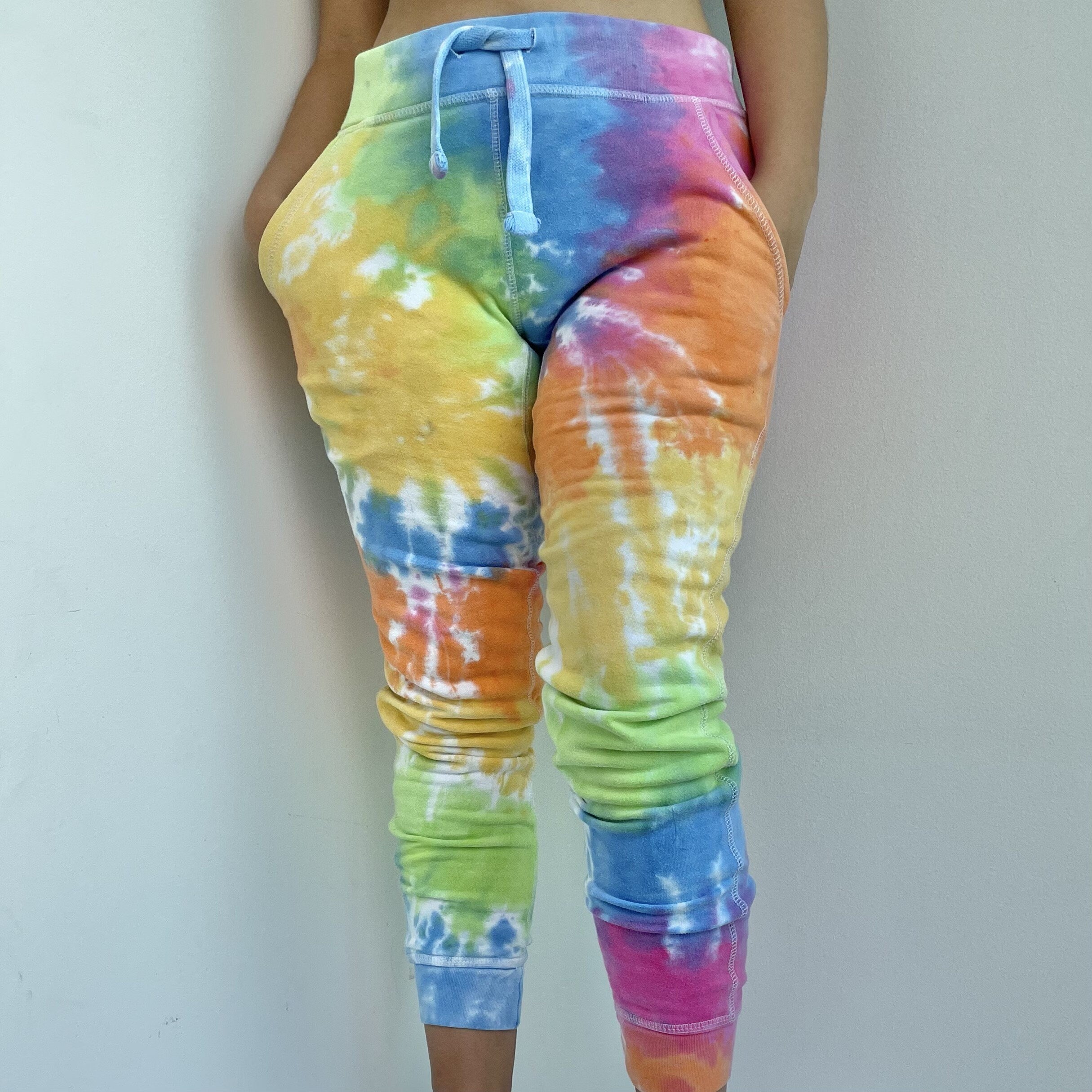 Tie Dye Joggers, Sweatpants,  S,  M,  L, XL, 2XL  Cotton, Unisex, Multiple Colors