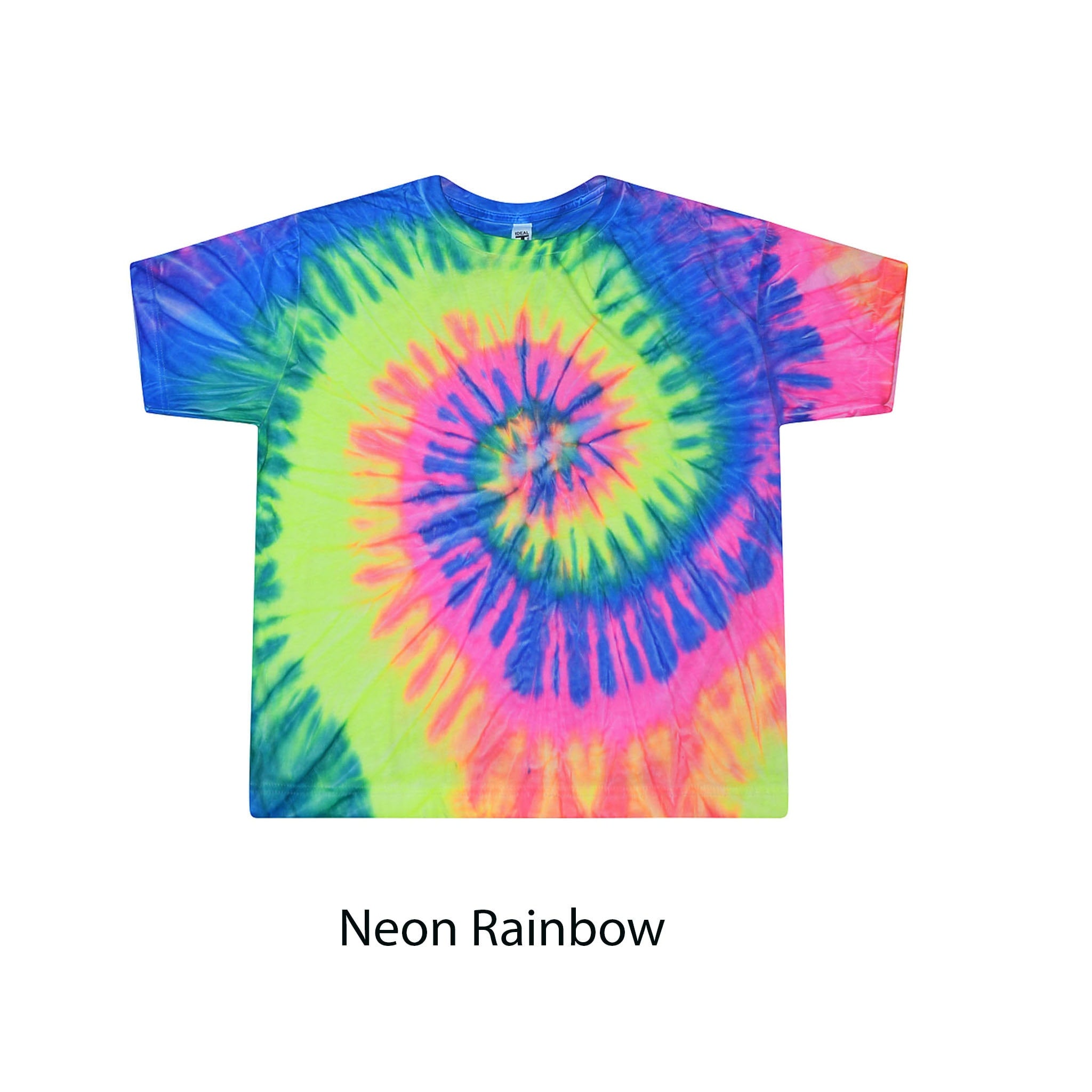 Tie Dye Ladies Crop Tee, XS, S, M, L, XL, Cotton