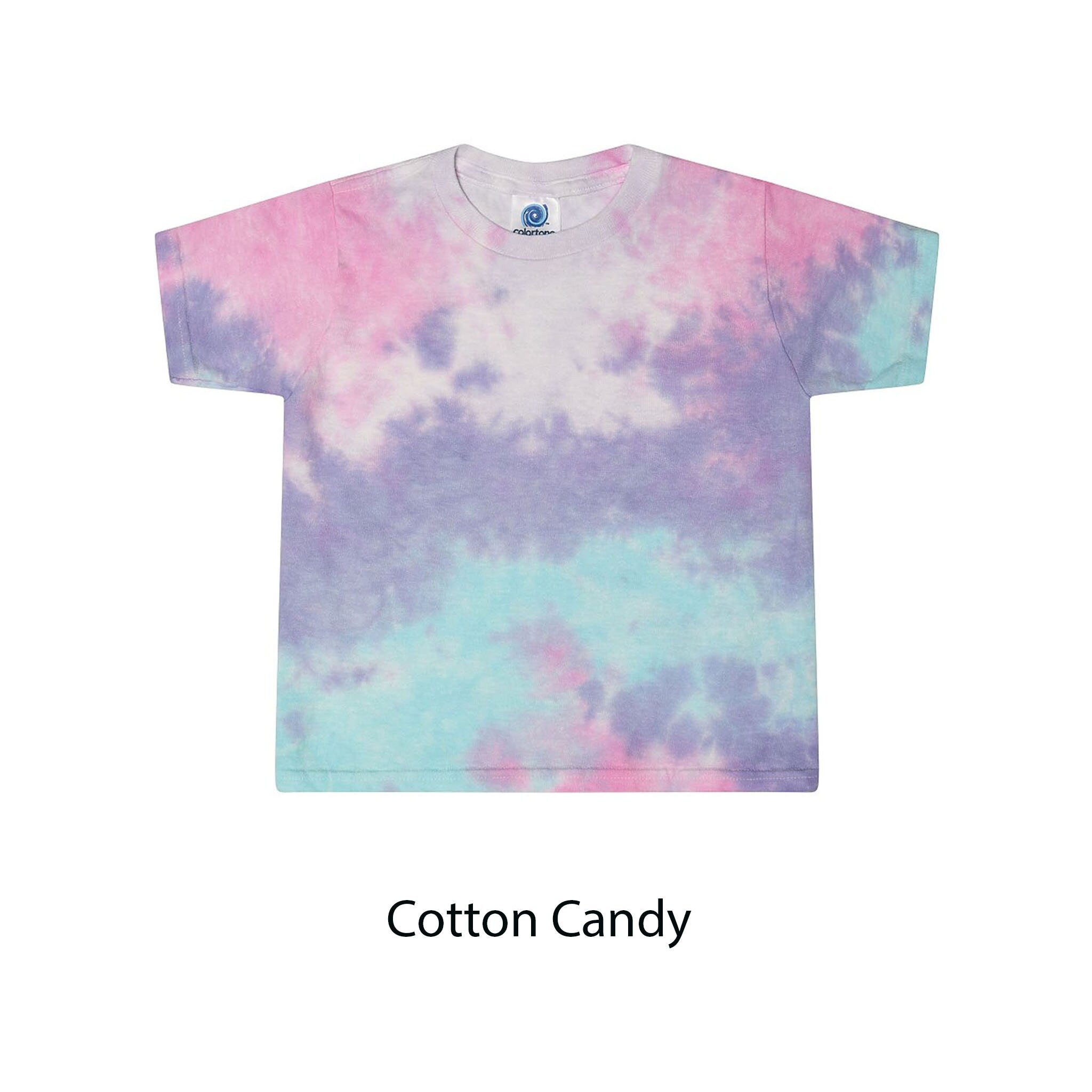 Tie Dye Ladies Crop Tee, XS, S, M, L, XL, Cotton