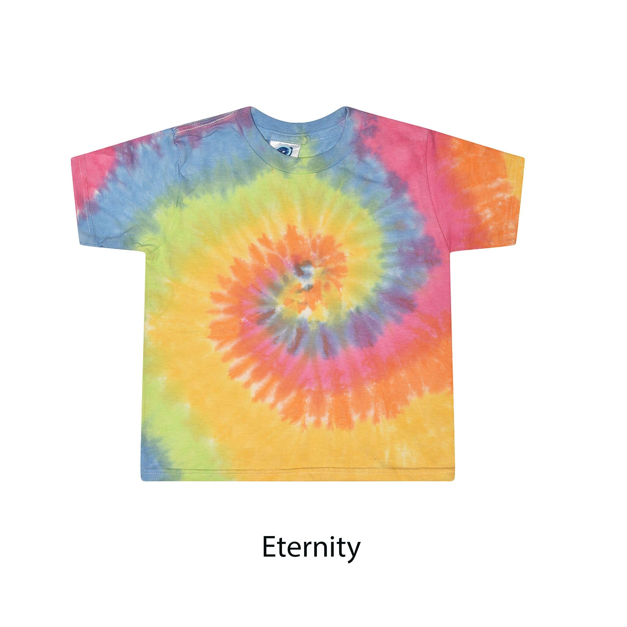 Tie Dye Ladies Crop Tee, XS, S, M, L, XL, Cotton