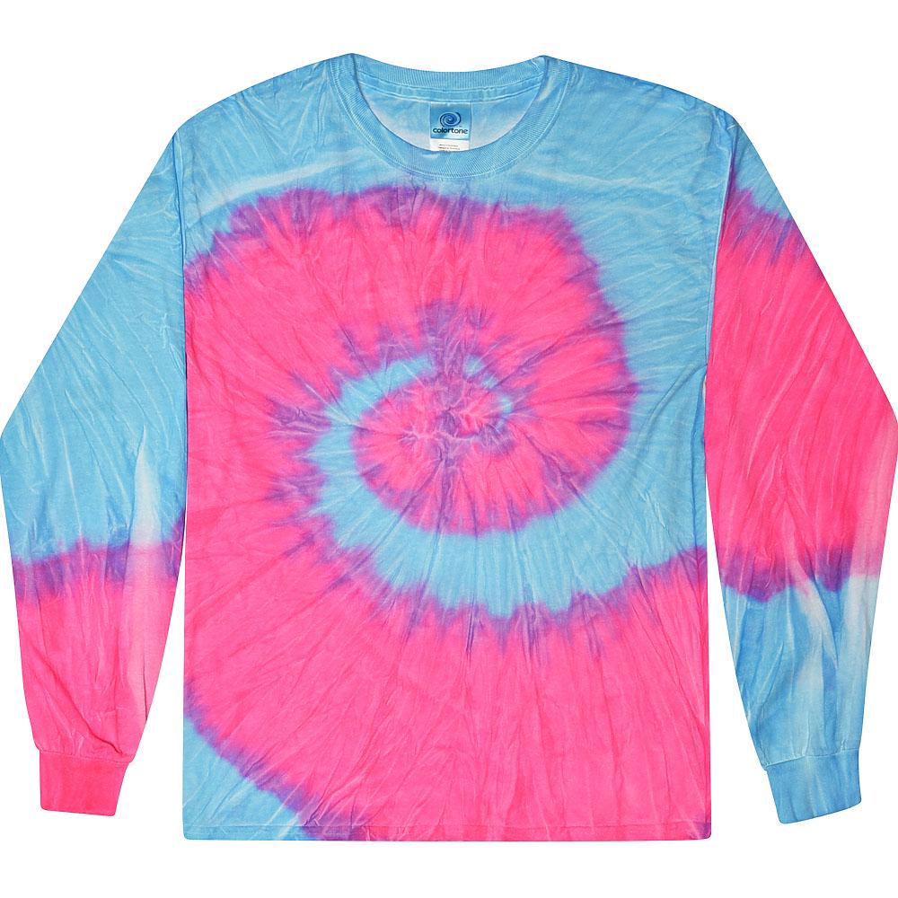 Tie Dye Long Sleeve T-Shirt, Unisex Cotton