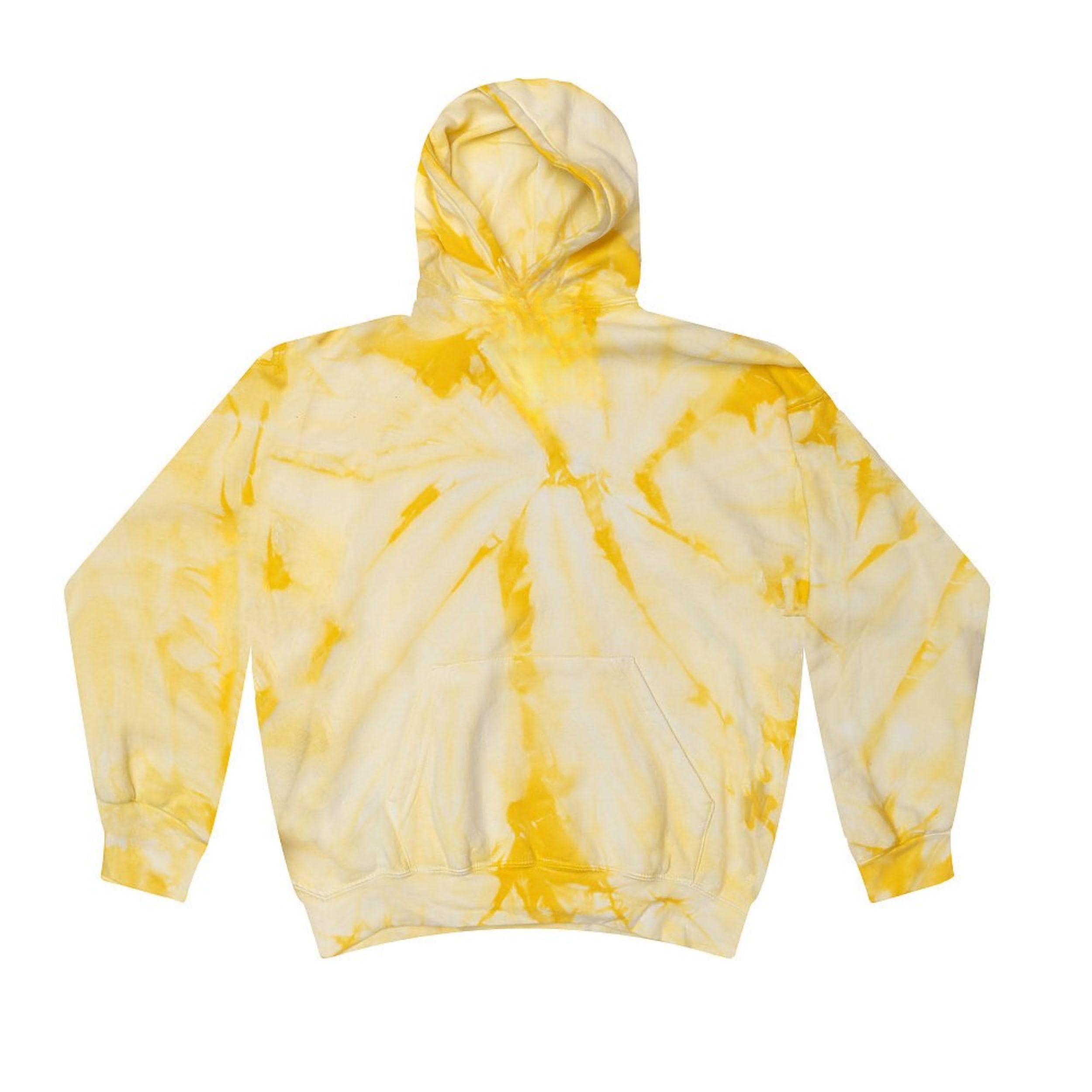 Tie Dye Spider Hoodie, Pullover, Plain Colors, S,  M, L, XL, 2X, 3X Cotton, Fleece, Unisex