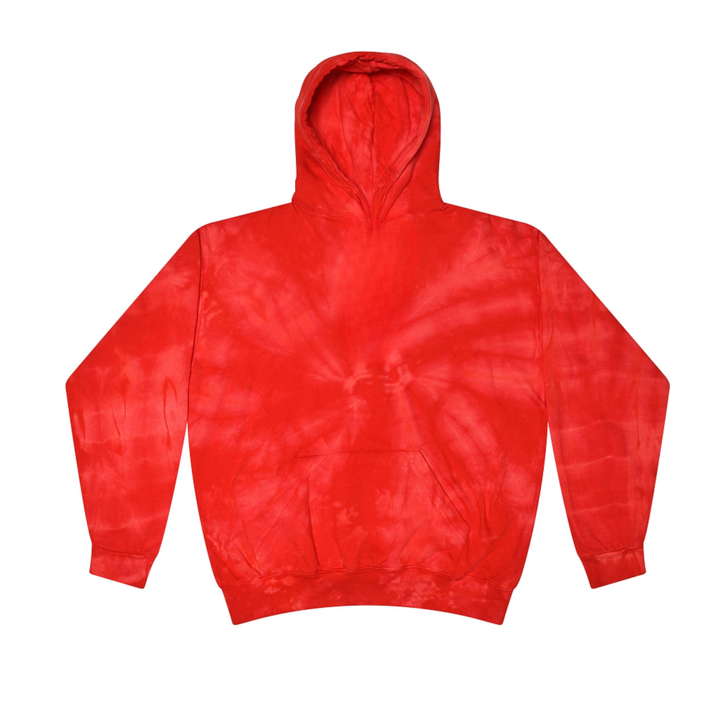 Tie Dye Spider Hoodie, Pullover, Plain Colors, S,  M, L, XL, 2X, 3X Cotton, Fleece, Unisex