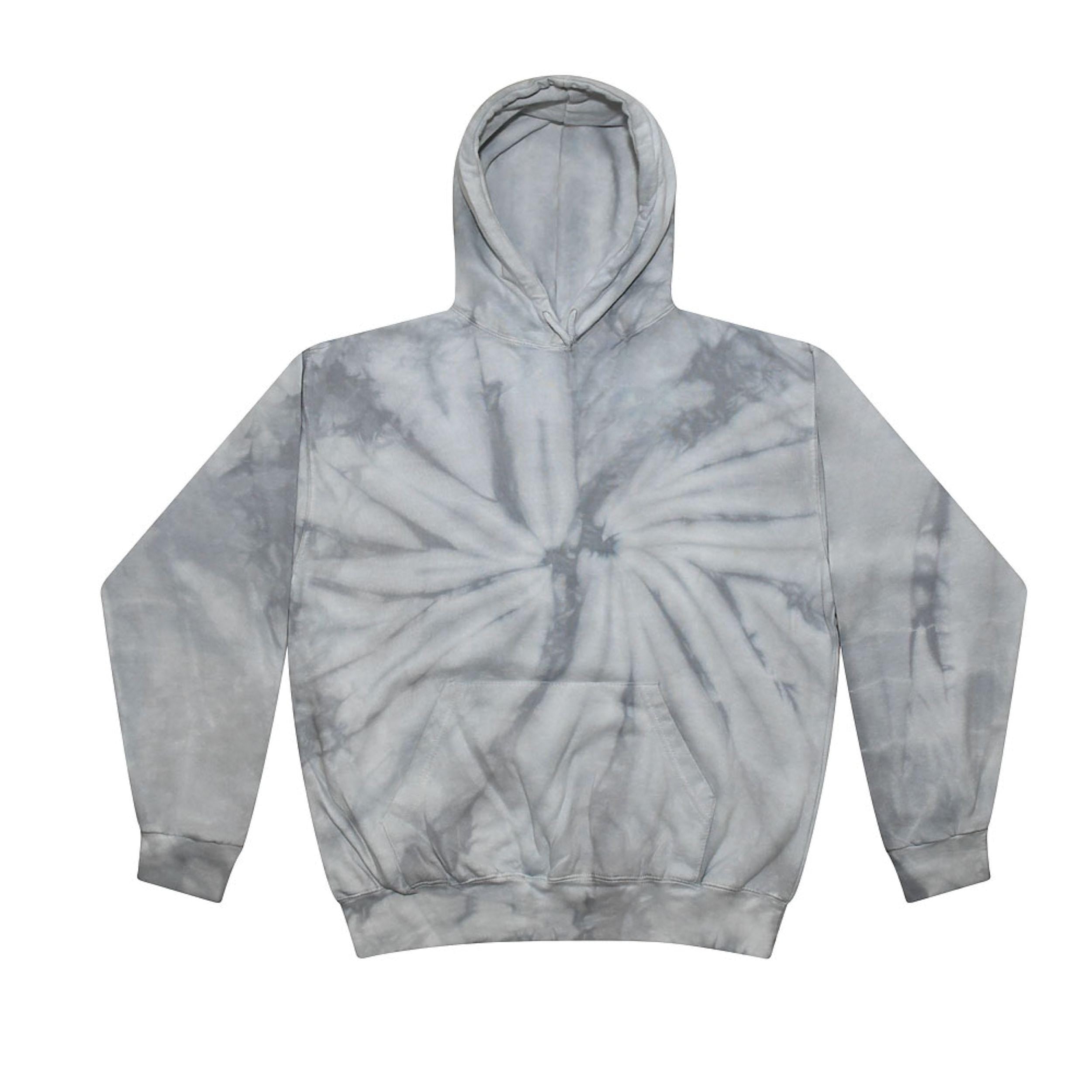 Tie Dye Spider Hoodie, Pullover, Plain Colors, S,  M, L, XL, 2X, 3X Cotton, Fleece, Unisex
