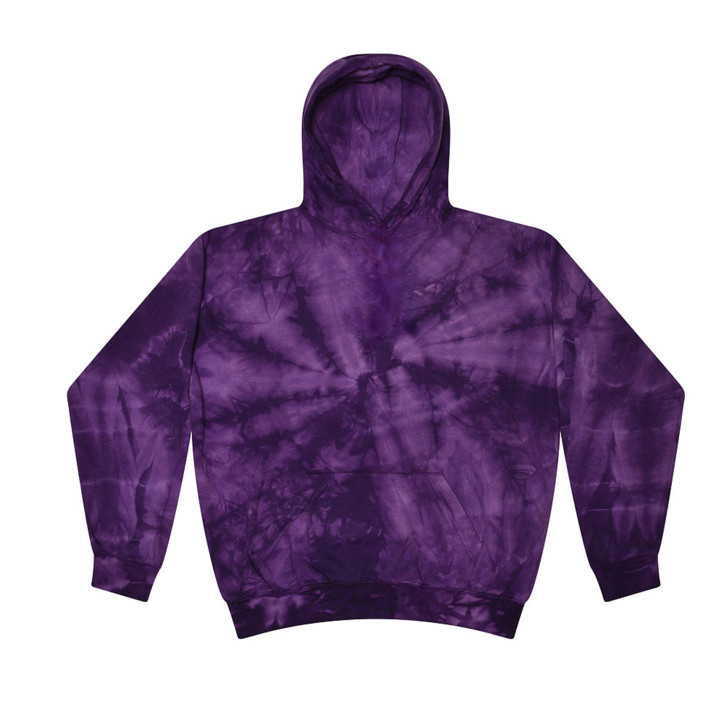Tie Dye Spider Hoodie, Pullover, Plain Colors, S,  M, L, XL, 2X, 3X Cotton, Fleece, Unisex
