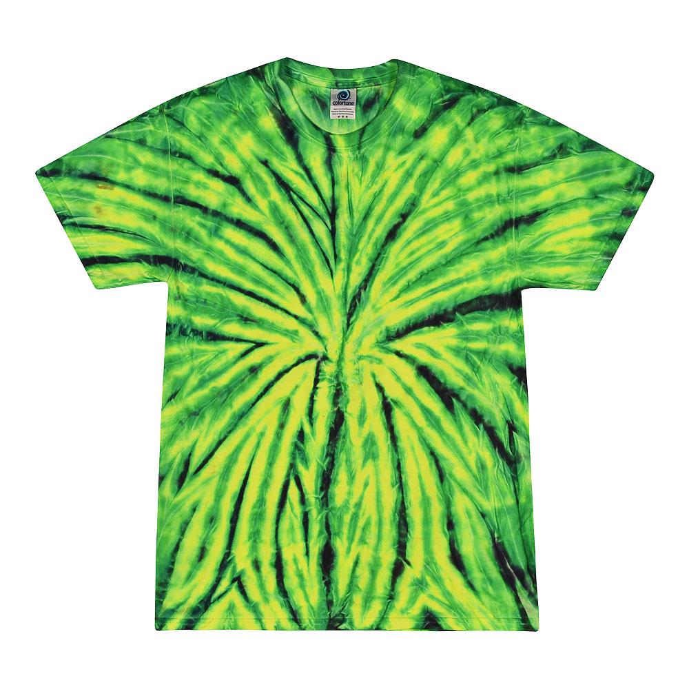 Tie Dye T-Shirt Unisex, Adult & Kids Sizes, Color Green