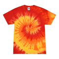 Tie Dye T-Shirt Unisex, Adult & Kids Sizes, Color Orange