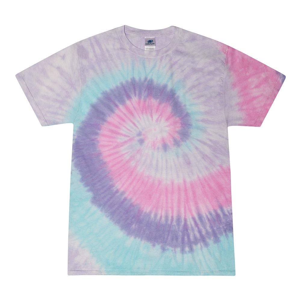 Tie Dye T-Shirt Unisex, Adult & Kids Sizes, Color Pink