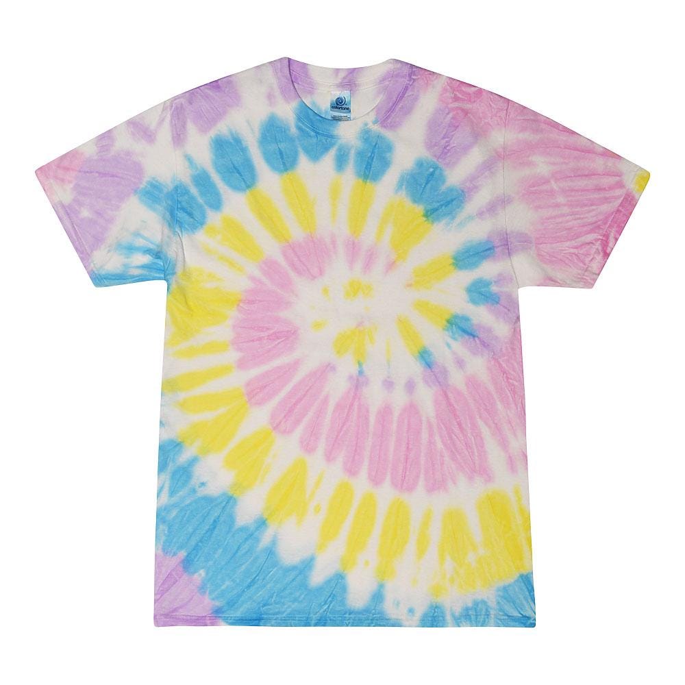 Tie Dye T-Shirt Unisex, Adult & Kids Sizes, Color Pink