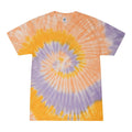 Tie Dye T-Shirt Unisex, Adult & Kids Sizes, Color Yellow