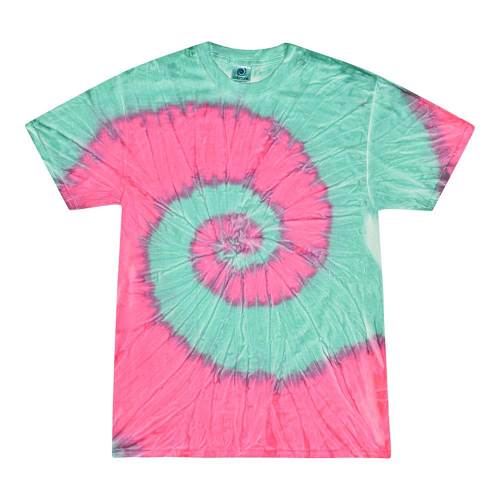 Tie Dye T-Shirt Unisex, Adult & Kids Sizes, Multiple Colors, Cotton
