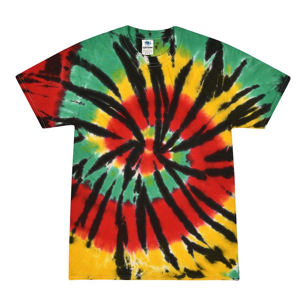 Tie Dye T-Shirt Unisex, Adult & Kids Sizes, Multiple Colors, Cotton