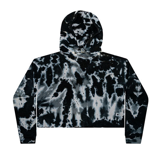 Colortone Tie-Dye Crop Hoodies