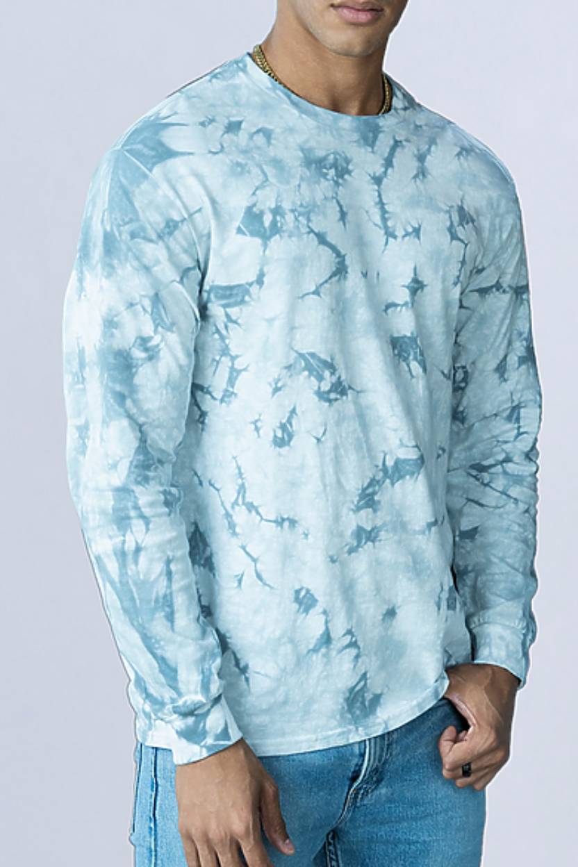 Colortone Crystal Wash Long Sleeve Tees