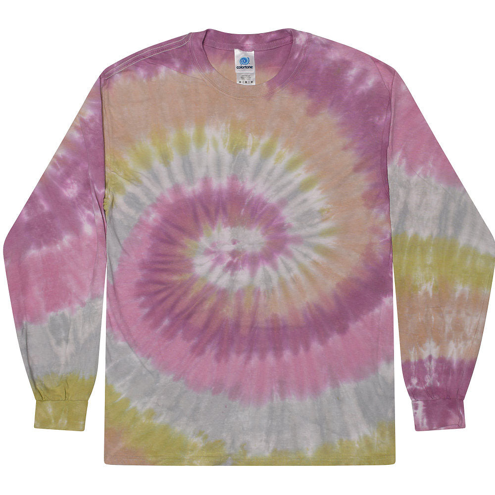 Colortone Tie-Dye Long Sleeve Tees