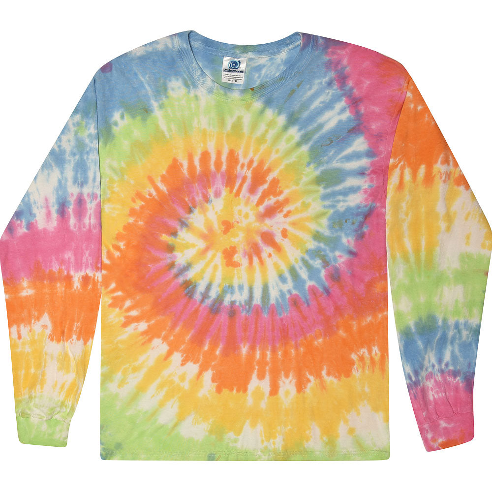 Colortone Tie-Dye Long Sleeve Tees