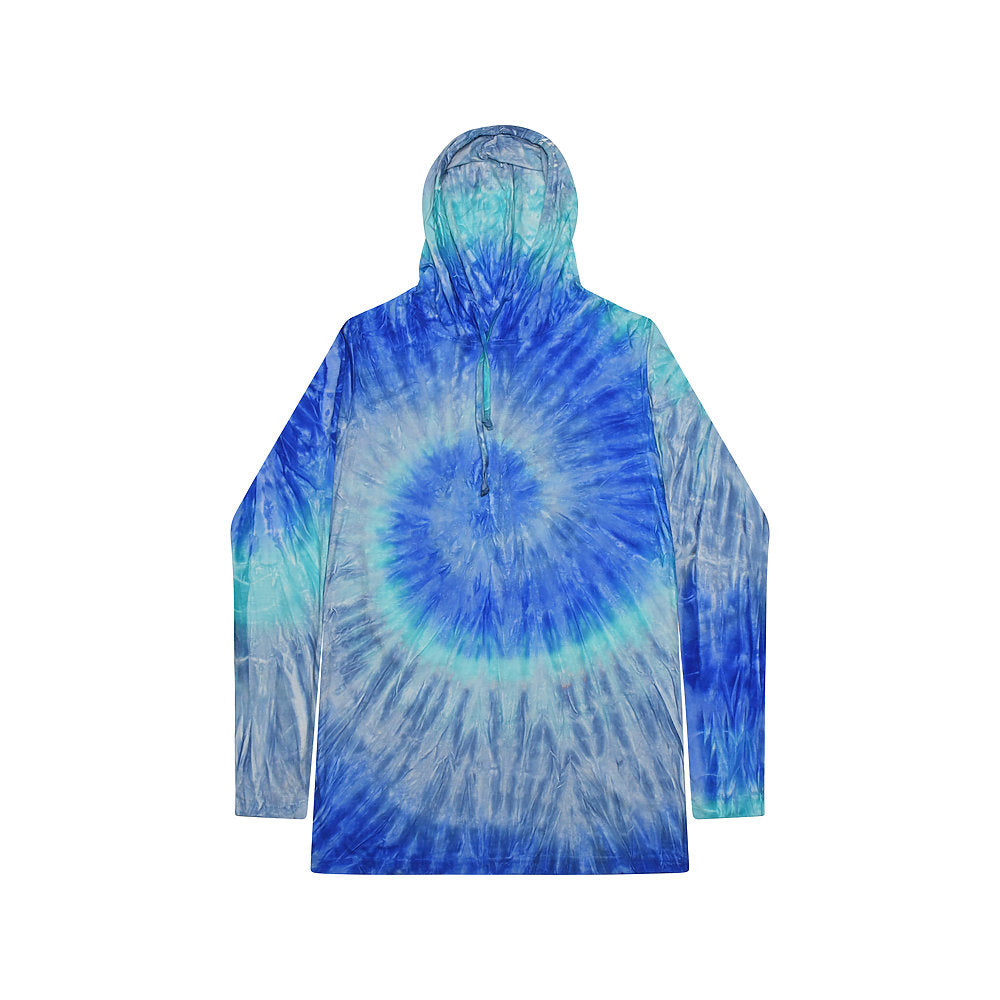 Colortone Tie-Dye Long Sleeve Hooded Tees