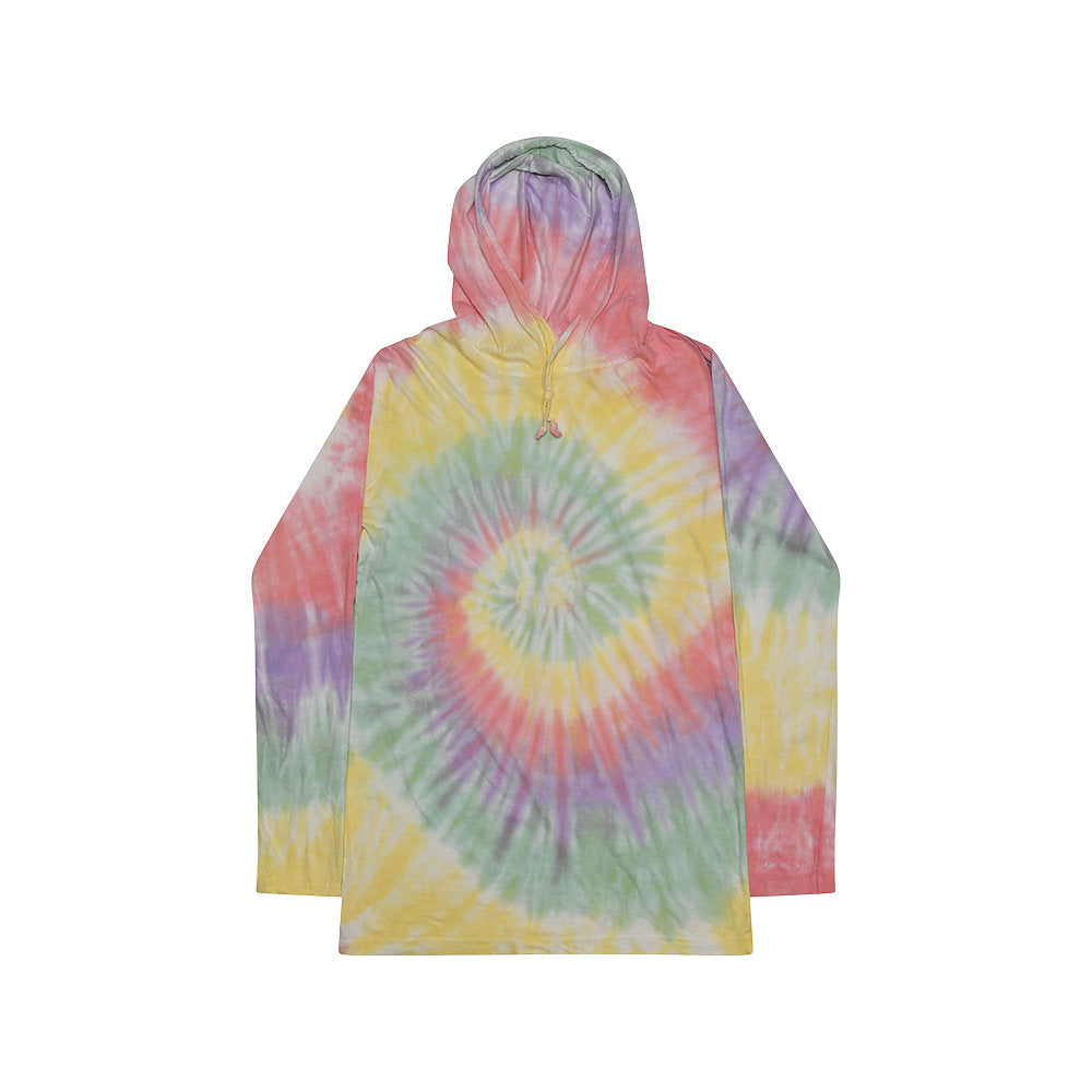 Colortone Tie-Dye Long Sleeve Hooded Tees