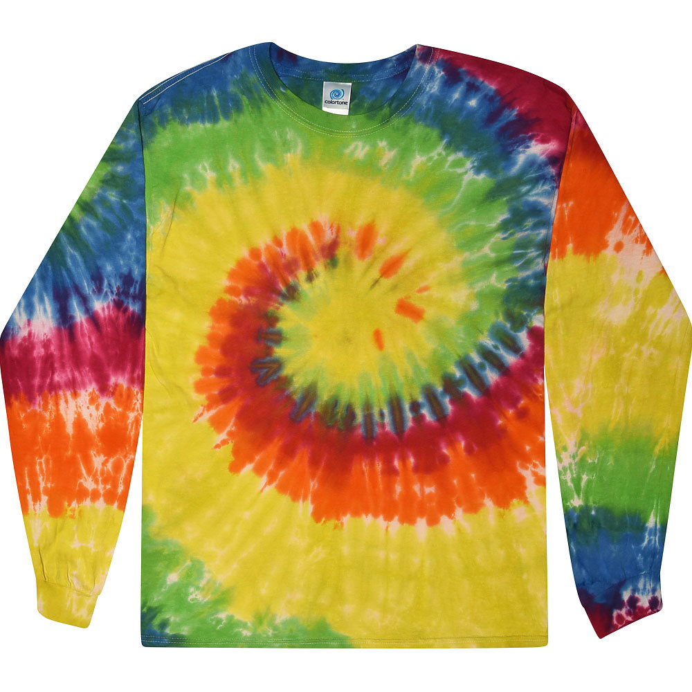 Colortone Tie-Dye Long Sleeve Tees
