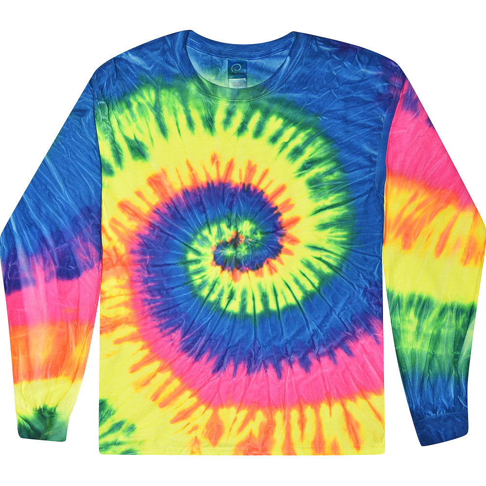 Colortone Tie-Dye Long Sleeve Tees