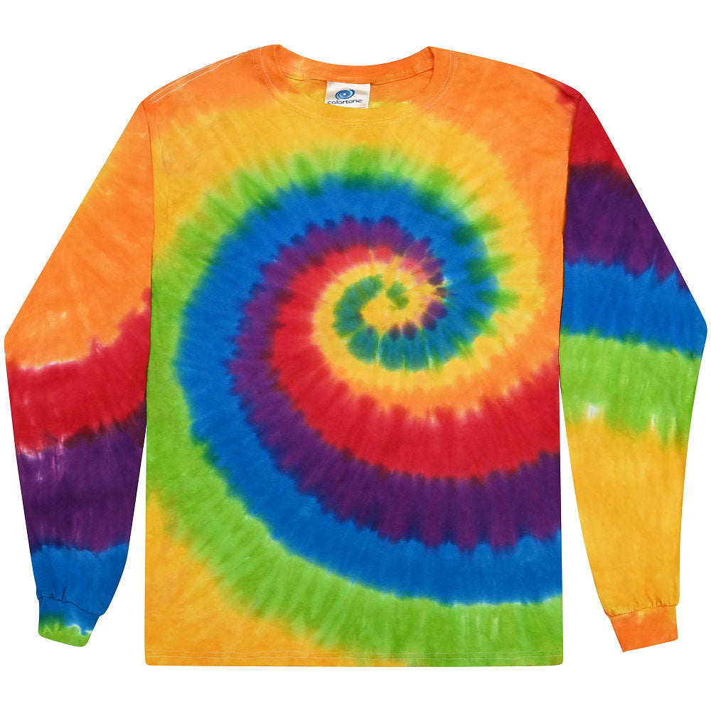 Colortone Tie-Dye Long Sleeve Tees