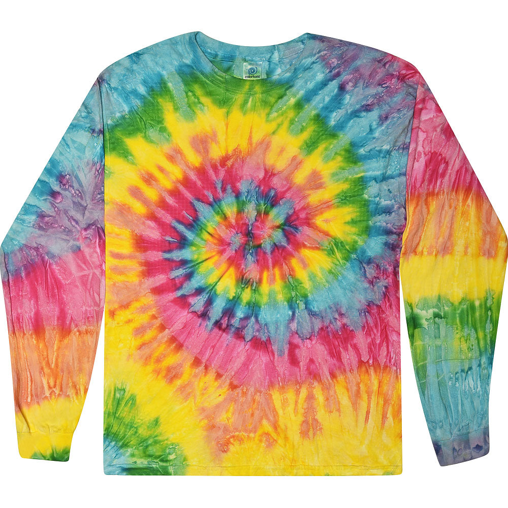 Colortone Tie-Dye Long Sleeve Tees