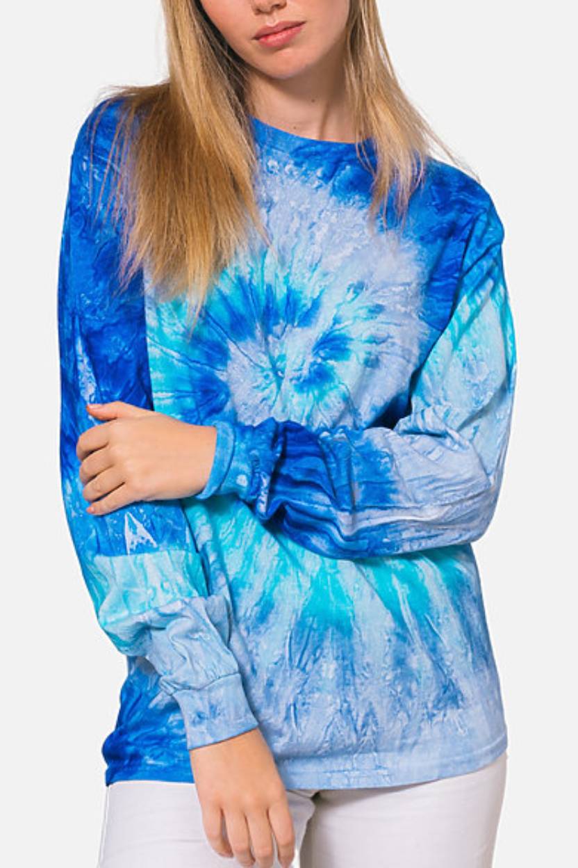 Colortone Tie-Dye Long Sleeve Tees