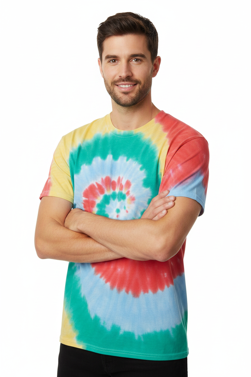 Colortone Multi-Color Tie-Dye Tees