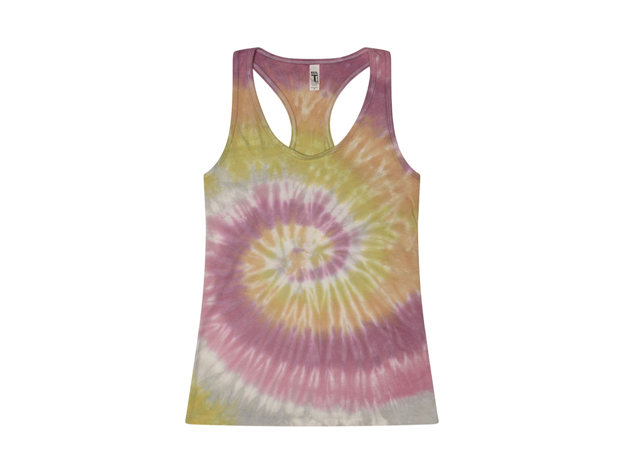 Colortone Tie-Dye Racerback Tanks