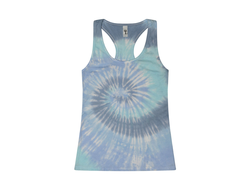 Colortone Tie-Dye Racerback Tanks
