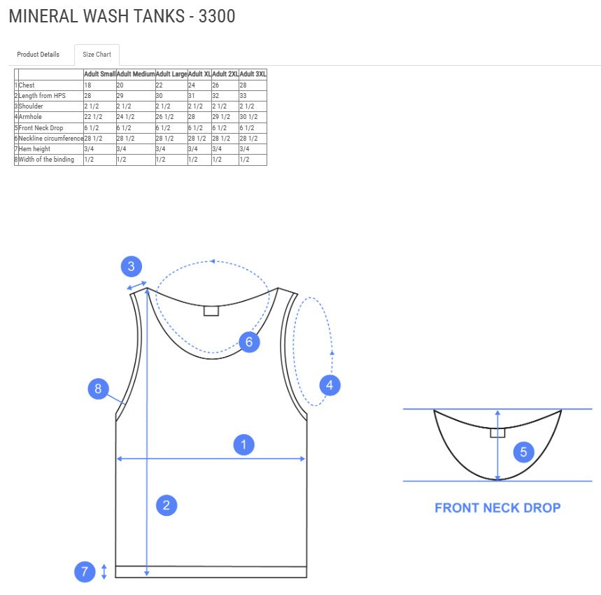 Colortone Mineral Wash Tank Tops