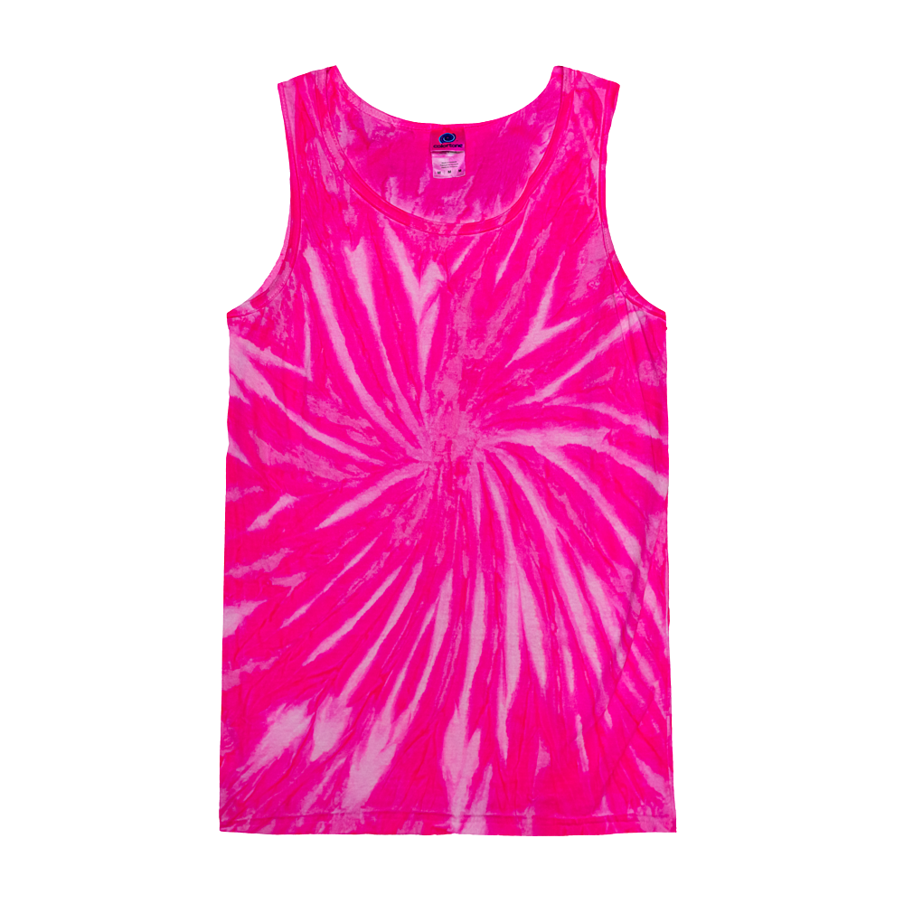 Colortone Unisex Tie-Dye Tank Tops