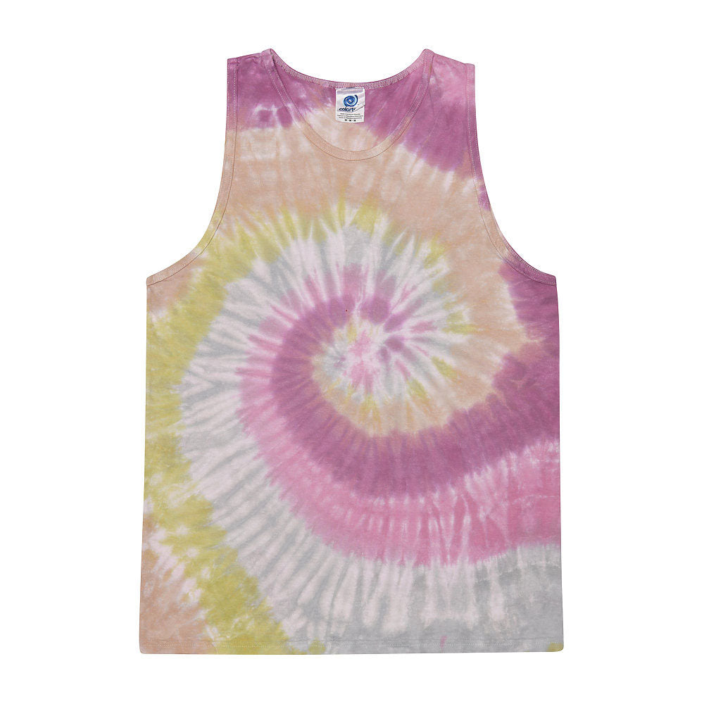 Colortone Unisex Tie-Dye Tank Tops