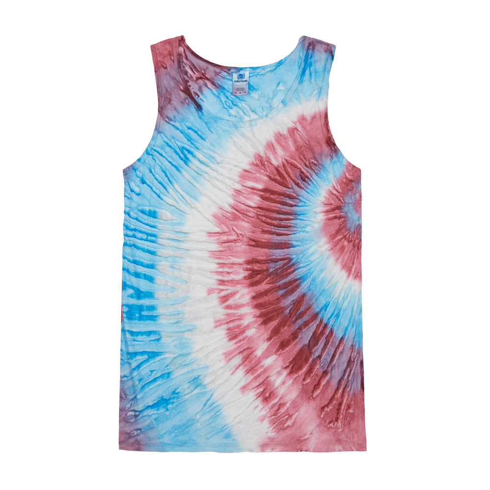 Colortone Unisex Tie-Dye Tank Tops