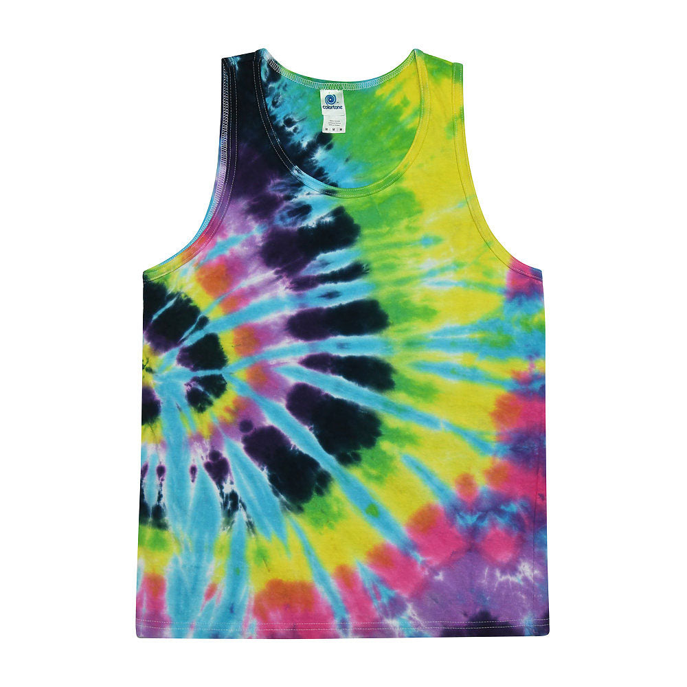 Colortone Unisex Tie-Dye Tank Tops