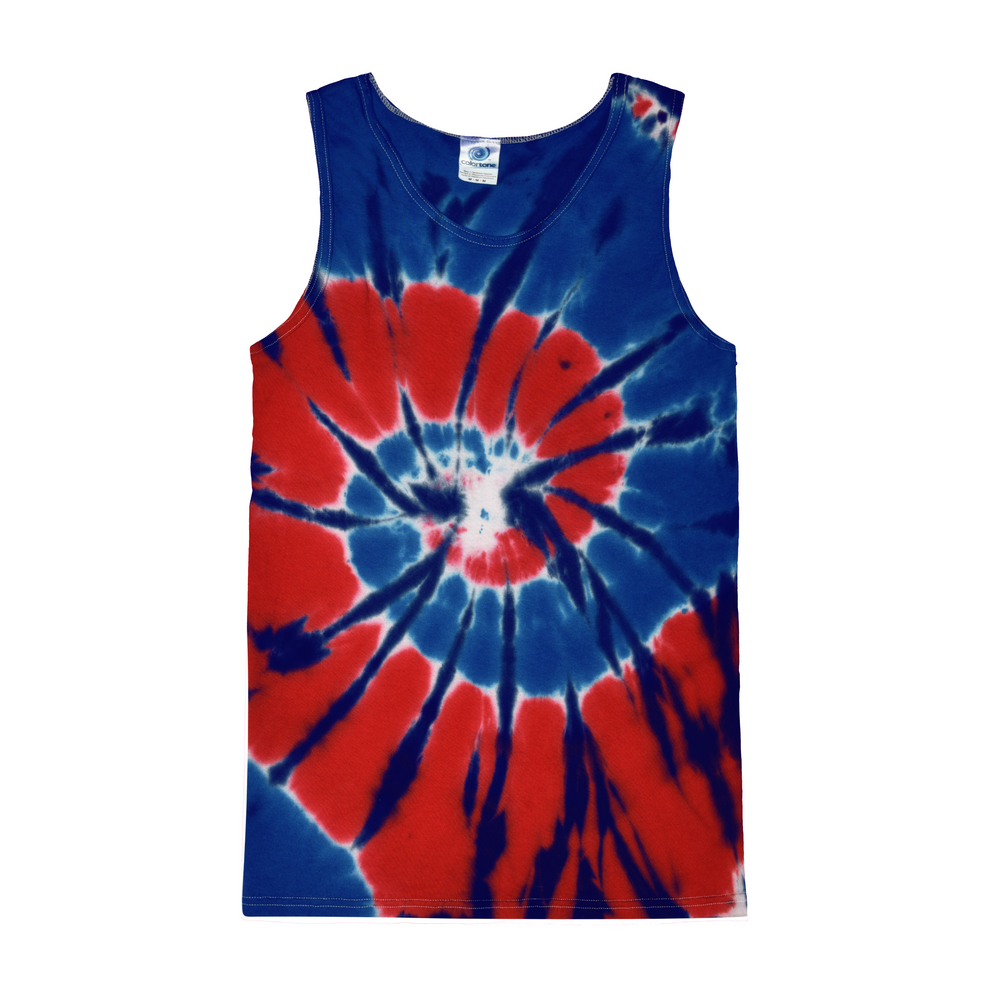Colortone Unisex Tie-Dye Tank Tops