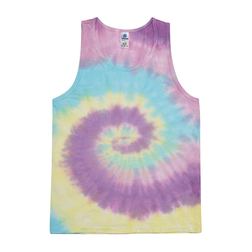 Colortone Unisex Tie-Dye Tank Tops