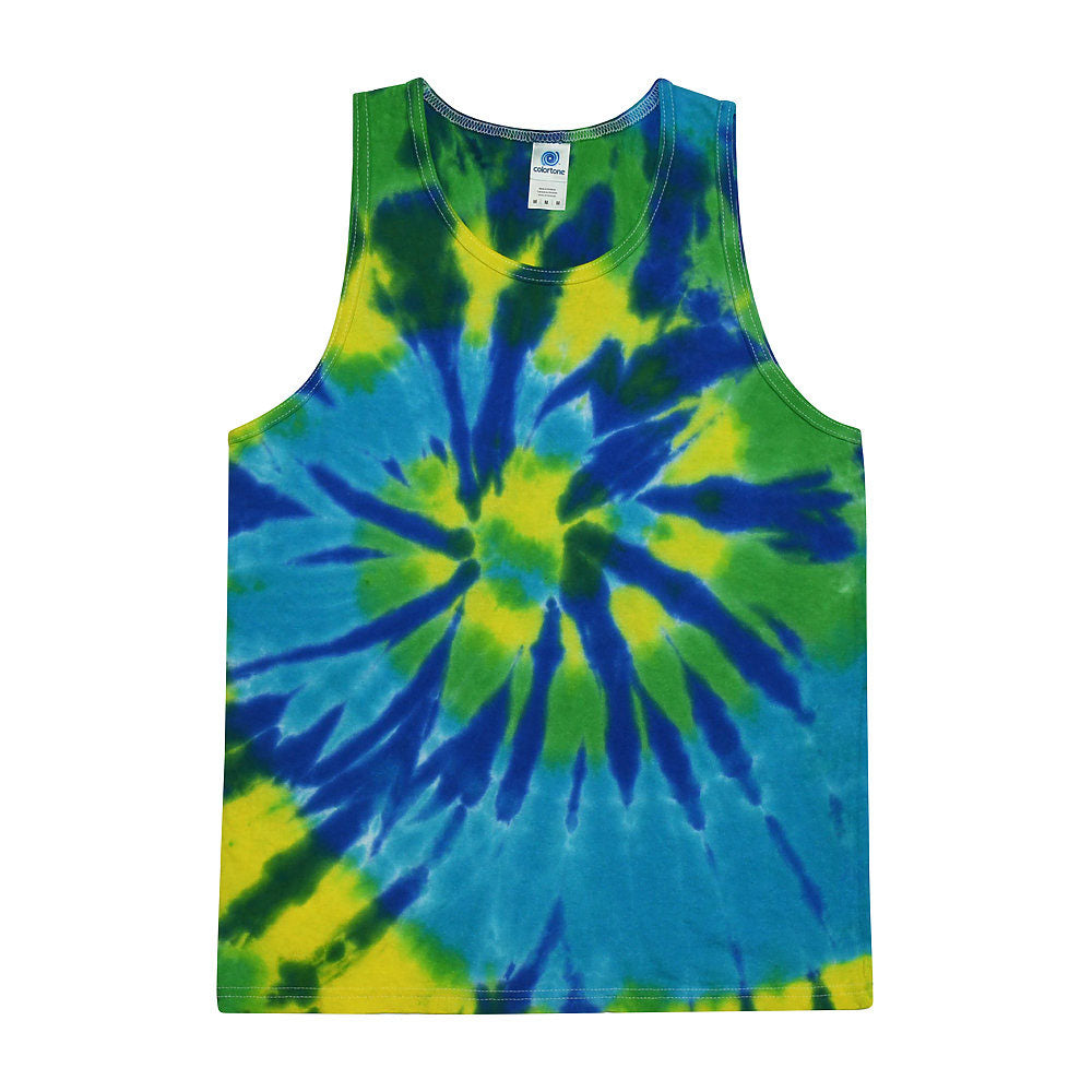 Colortone Unisex Tie-Dye Tank Tops