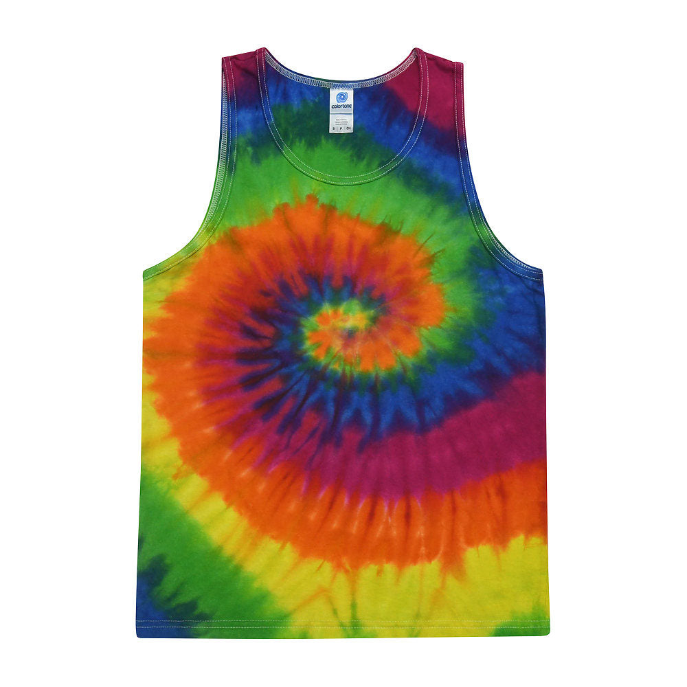 Colortone Unisex Tie-Dye Tank Tops