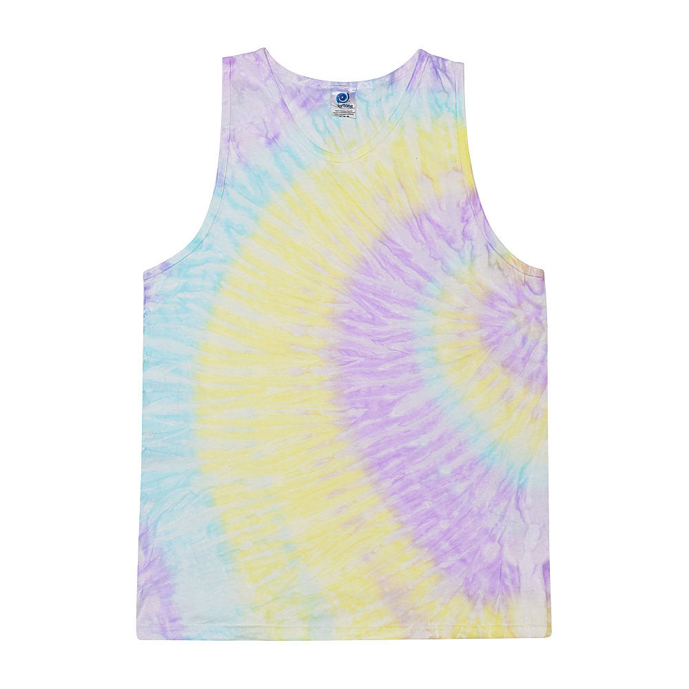 Colortone Unisex Tie-Dye Tank Tops