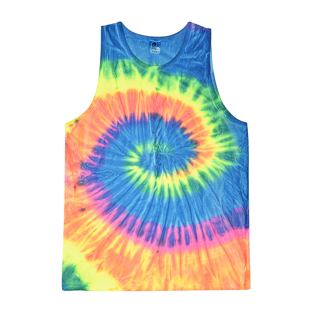 Colortone Unisex Tie-Dye Tank Tops