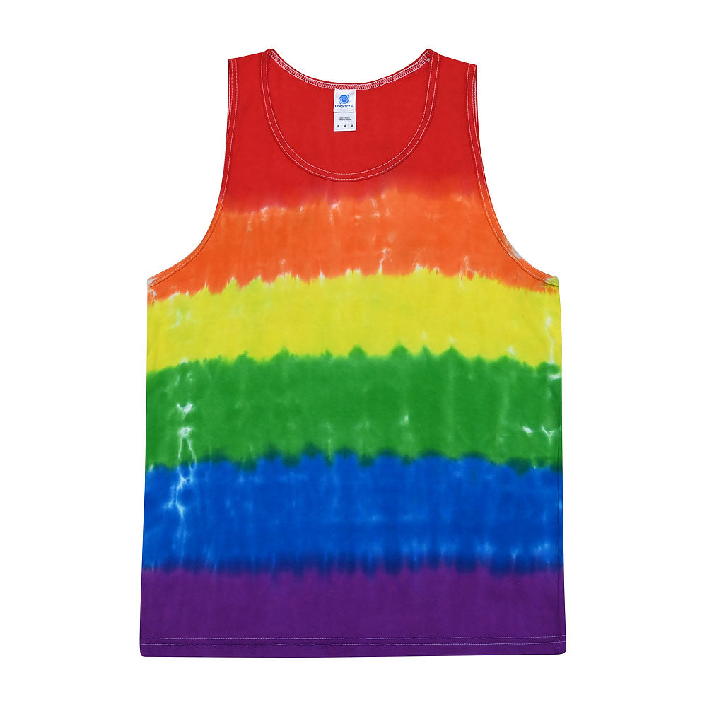 Colortone Unisex Tie-Dye Tank Tops