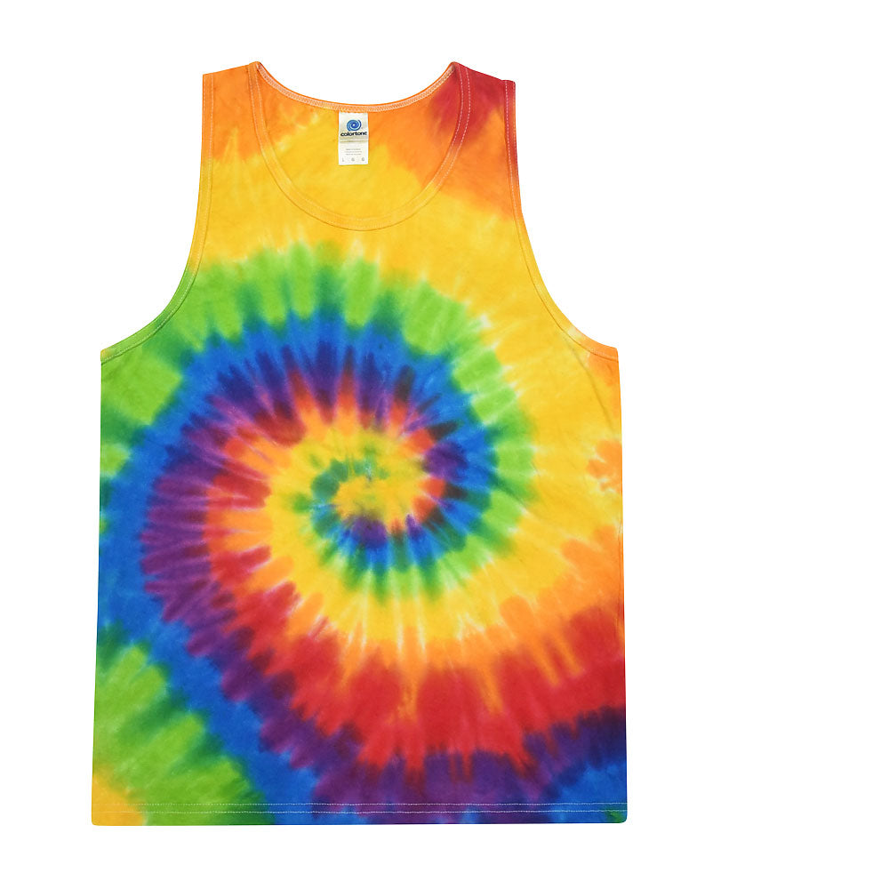 Colortone Unisex Tie-Dye Tank Tops