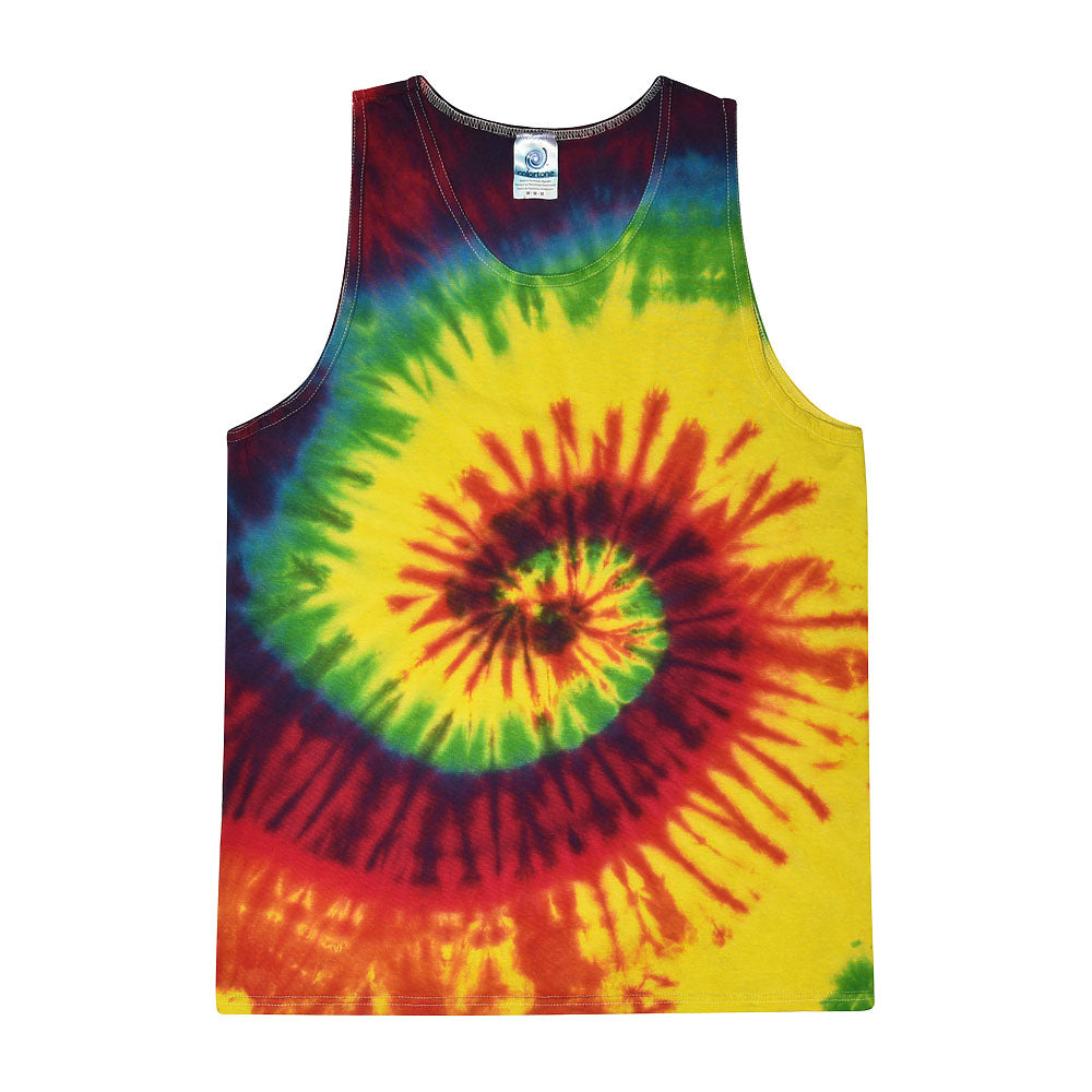 Colortone Unisex Tie-Dye Tank Tops