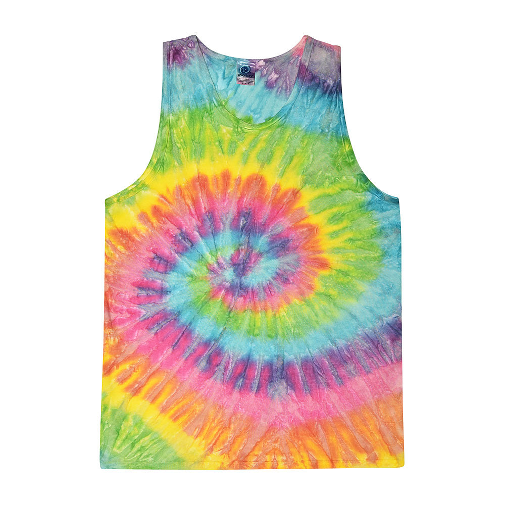 Colortone Unisex Tie-Dye Tank Tops