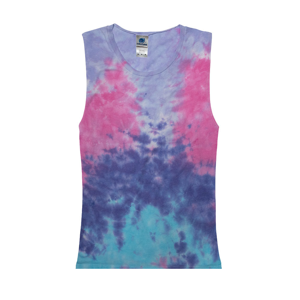 Colortone Tie-Dye Muscle Tanks